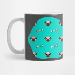 Cute and funny dog pattern Mug